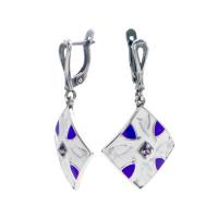Серьги 30213 "Losange de motif"