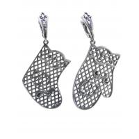 Серьги 30492 "Варежки-Валенки"