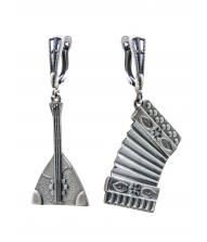 Серьги 30496 "Играй Гармонь"