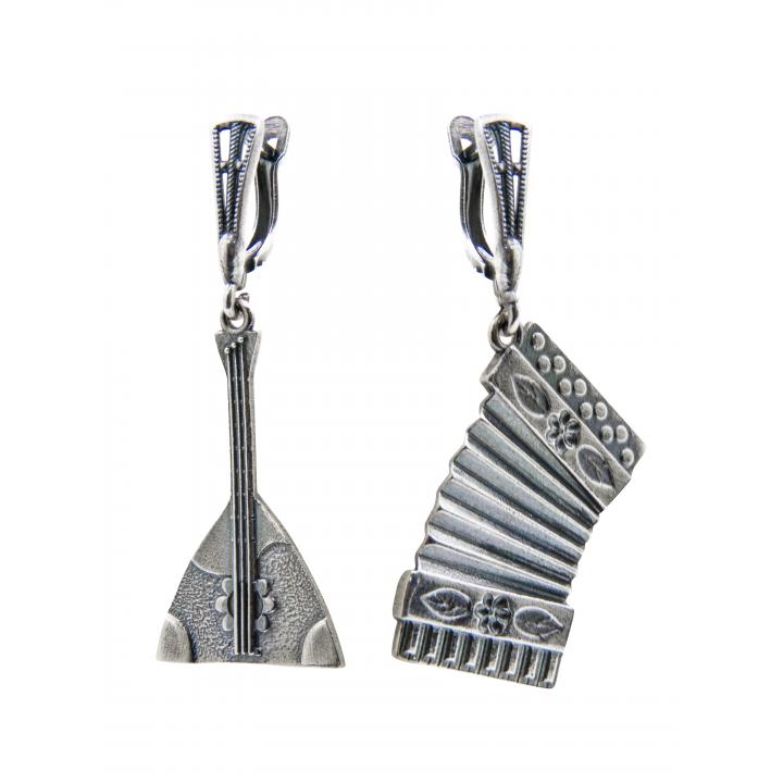Серьги 30496 "Играй Гармонь"