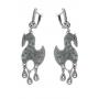 Серьги 30498 "Коники"