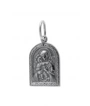 Нательная икона 40600-2028 Владимирская икона Божией Матери